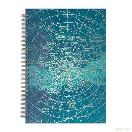 Constellation Grid 7 x 10" Wire-O Journal [KSIĄŻKA]