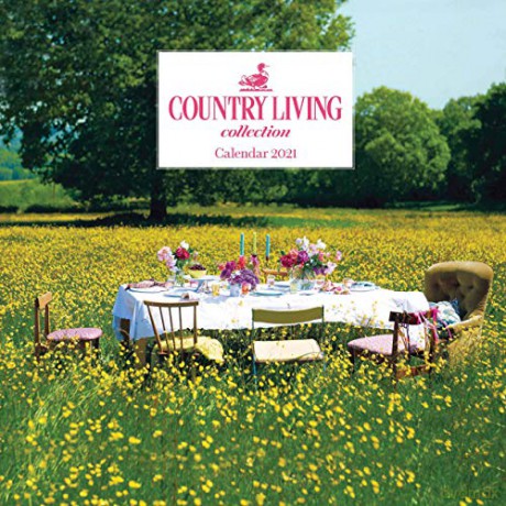 Country Living Square Wiro Wall Calendar [KSIĄŻKA]