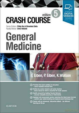Crash Course General Medicine, 5e - Inez Eiben [KSIĄŻKA]