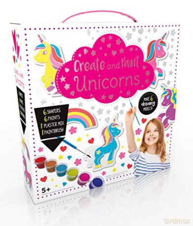 Create and Paint Unicorns (Cute and Creative Kit) [KSIĄŻKA]