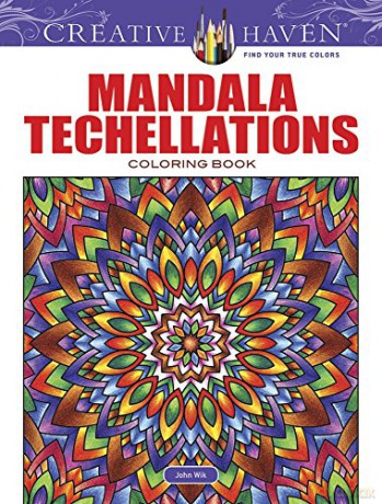 Creative Haven Mandala Techellations Coloring Book (Creative Haven Coloring Books) - John Wik [KSIĄŻKA]