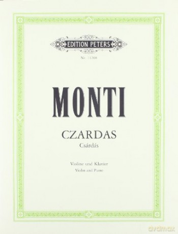 CZARDAS VIOLON: für Violine und Klavier [KSIĄŻKA]