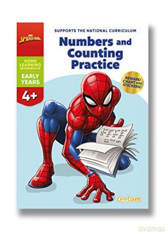 Disney Learning Spider-man: Numbers and Counting Practice 4+ [KSIĄŻKA]