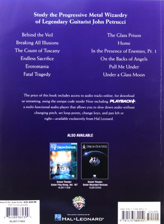 Dream Theater (GTAB) [Signature Licks]: A Step-by-Step Breakdown of John Petrucci's Guitar Styles and Techniques [KSIĄŻKA]