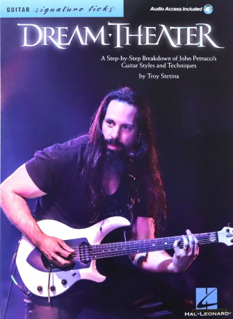 Dream Theater (GTAB) [Signature Licks]: A Step-by-Step Breakdown of John Petrucci's Guitar Styles and Techniques [KSIĄŻKA]