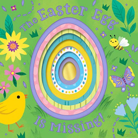 Easter Egg is Missing! (board book with cut-out reveals) [KSIĄŻKA]