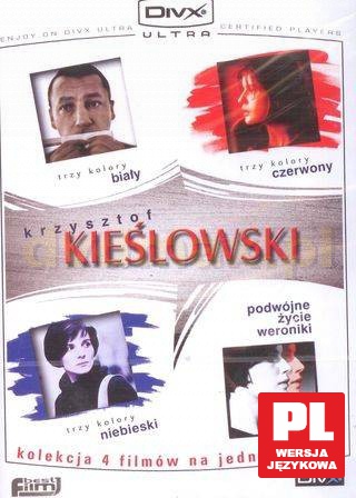 Krzysztof Kieślowski Kolekcja: Trzy kolory: Biały / Czerwony / Niebieski / Podwójne życie Weroniki [DivX]