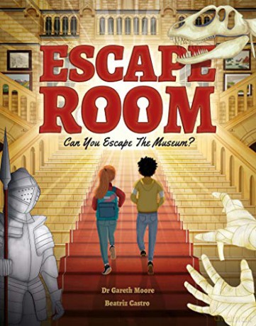 Escape Room - Can You Escape the Museum: Can you solve the puzzles and break out (Puzzle Books) - Dr Gareth Moore [KSIĄŻKA]