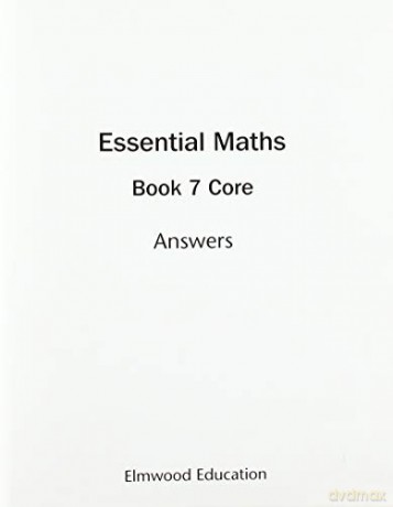 Essential Maths 7 Core Answers - Michael White [KSIĄŻKA]