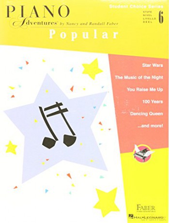 Faber Piano Adventures - Student Choice Series: Popular Level 6 [KSIĄŻKA]