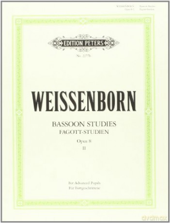 Fagottstudien 2 Op.8 - Bassoon Studies 2 Basson [KSIĄŻKA]