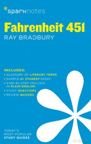 Fahrenheit 451 by Ray Bradbury (SparkNotes Literature Guide) [KSIĄŻKA]