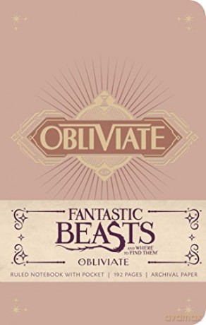 Fantastic Beasts and Where to Find Them: Obliviate Hardcover Ruled Notebook (Insights Journals) (Harry Potter) [KSIĄŻKA]