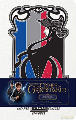 Fantastic Beasts: The Crimes of Grindelwald: Ministere des Affaires Magiques Hardcover Ruled Journal (Harry Potter) [KSIĄŻKA]