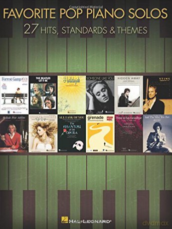Favorite Pop Piano Solos - 27 Hits and Themes [KSIĄŻKA]