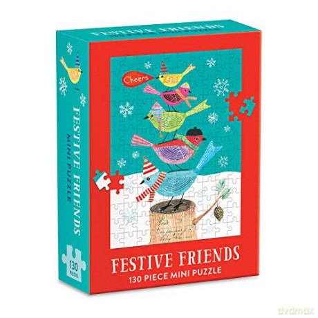 Festive Friends Mini Puzzle [KSIĄŻKA]