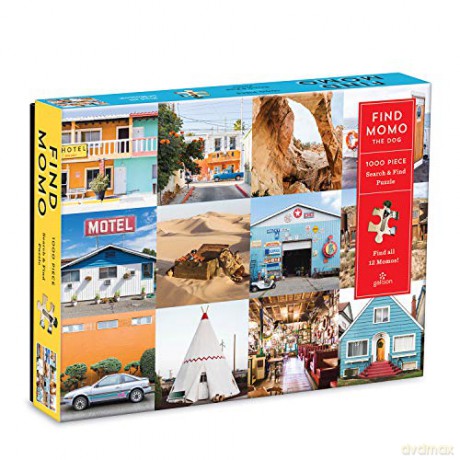 Find Momo 1000 Piece Search and Find Puzzle [KSIĄŻKA]