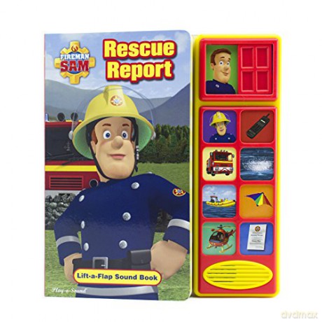 Fireman Sam Novelty Sound Book: LIttle Lift and Listen [KSIĄŻKA]