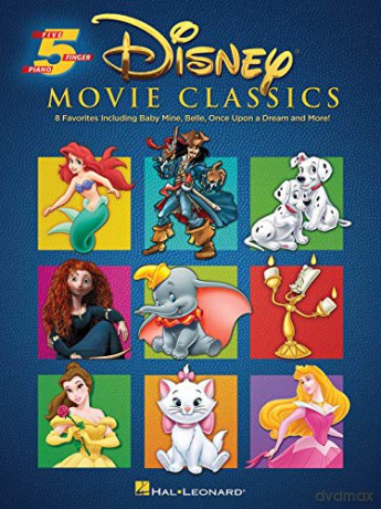 Five-Finger Piano: Disney Movie Classics [KSIĄŻKA]