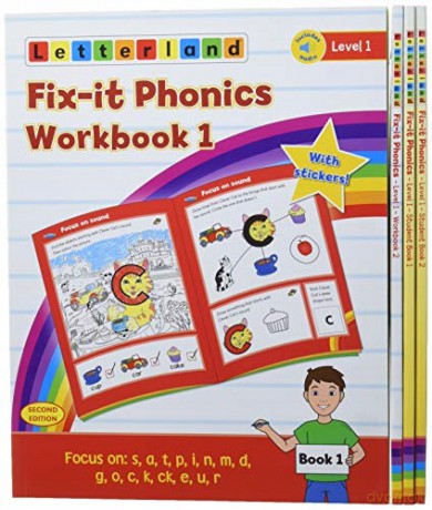 Fix-it Phonics - Level 1 - Student Pack (2nd Edition) - Lisa Holt [KSIĄŻKA]