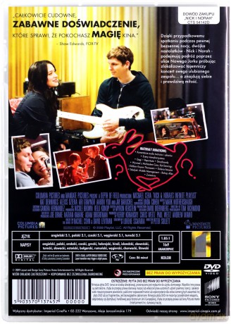 Nick i Norah [DVD]