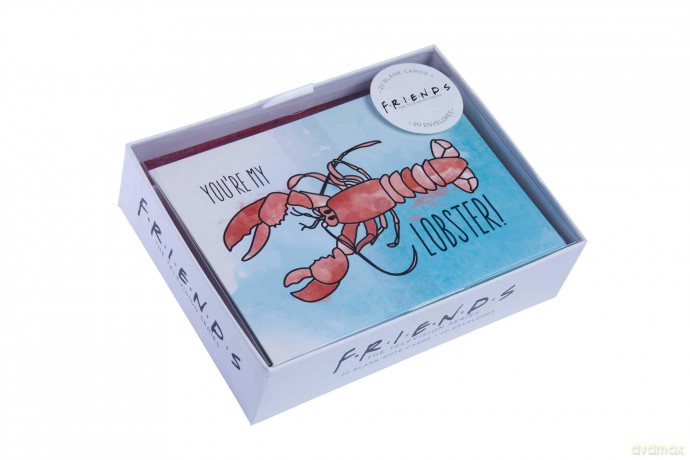 Friends Blank Boxed Note Cards (90's Classics) (Przyjaciele)