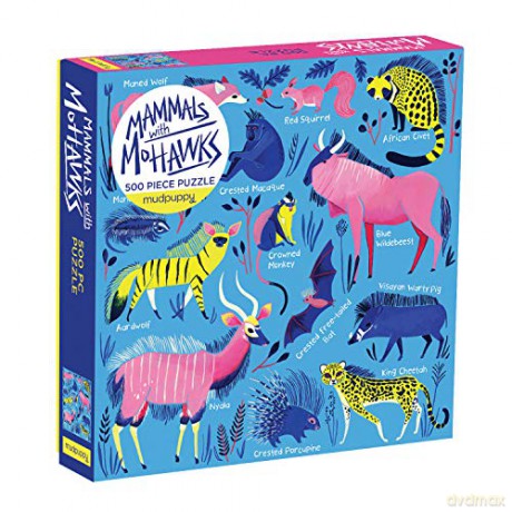 Galison Mudpuppy 735360774 Puzzle [KSIĄŻKA]