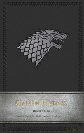 Game of Thrones Ruled Journal: House of Stark (Insights Journals) [KSIĄŻKA]