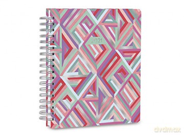 Geometric Tropical Triangles August 2020 - December 2021 17-Month Planner [KSIĄŻKA]