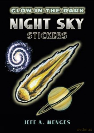 Glow-In-The-Dark Night Sky Stickers (Dover Little Activity Books Stickers) - Jeff A Menges [KSIĄŻKA]