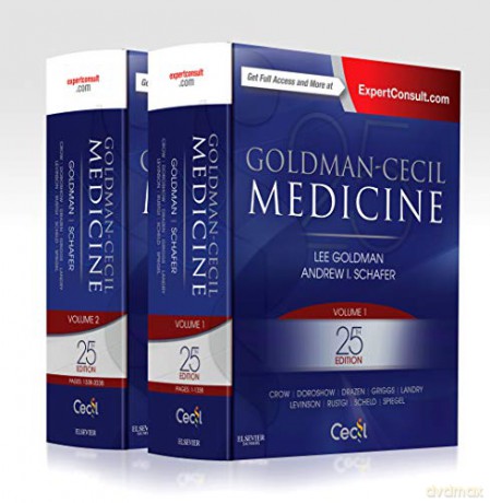 Goldman-Cecil Medicine, 2-Volume Set, 25e (Cecil Textbook of Medicine) - Lee Goldman [KSIĄŻKA]