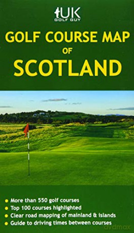 Golf Course Map of Scotland [KSIĄŻKA]