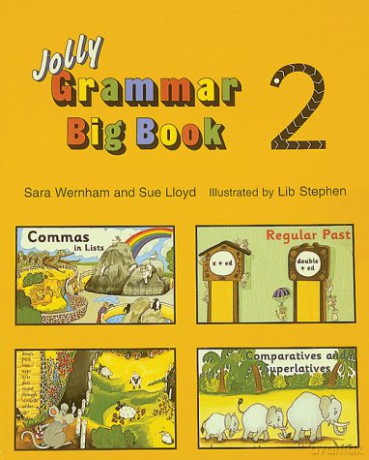 Grammar Big Book 2: In Precursive Letters (Jolly Grammer) - Sara Wernham [KSIĄŻKA]