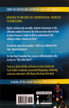 Griezmann: 2020 Updated Edition (Luca Caioli) - Luca Caioli [KSIĄŻKA]