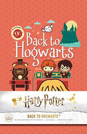Harry Potter: Back to Hogwarts Hardcover Ruled Journal [KSIĄŻKA]