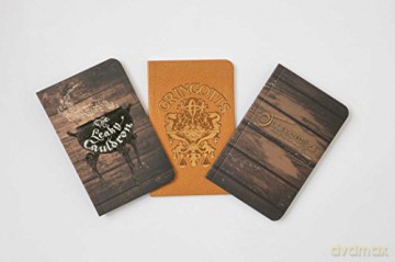 Harry Potter: Diagon Alley Pocket Journal Collection (Harry Potter Journal Collectn): Set of 3 [KSIĄŻKA]