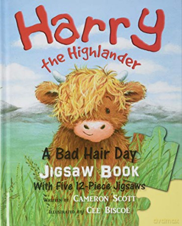 Harry the Highlander: A Bad Hair Day Jigsaw Book [KSIĄŻKA]