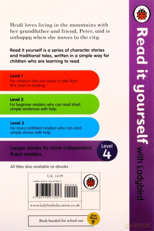 Heidi - Read it yourself with Ladybird: Level 4 [KSIĄŻKA]