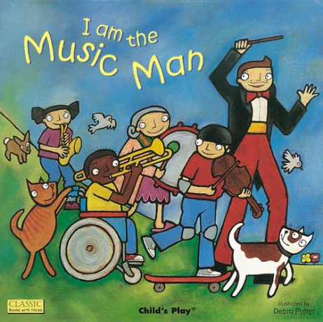 I am the Music Man (Classic Books with Holes Board Book) - Debra Potter [KSIĄŻKA]