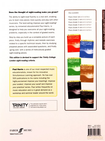 Improve Your sight-reading! Piano Trinity Edition Grade 5 (Faber Edition) [KSIĄŻKA]