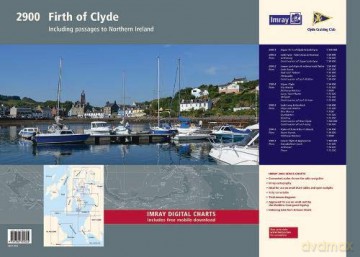 Imray Chart Pack 2900 Firth of Clyde Chart Pack: Firth of Clyde Includes passages to Northern Ireland [KSIĄŻKA]