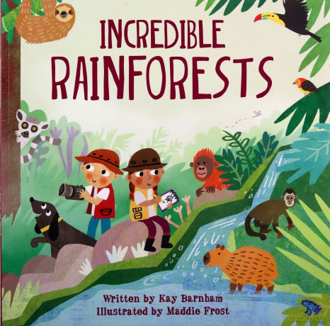 Incredible Rainforests (Look and Wonder) - Kay Barnham [KSIĄŻKA]