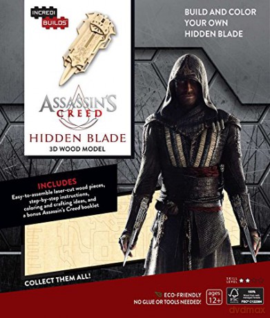 IncrediBuilds: Assassin's Creed 3D Wood Model [KSIĄŻKA]