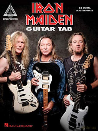 Iron Maiden: Guitar Tab - 25 Metal Masterpieces (Guitar Recorded Version) [KSIĄŻKA]