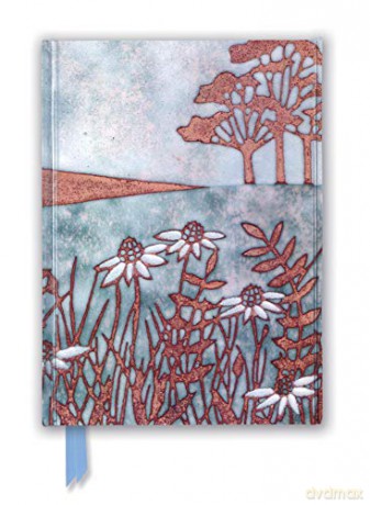 Janine Partington: Copper Foil Meadow Scene (Foiled Journal) (Flame Tree Notebooks) [KSIĄŻKA]