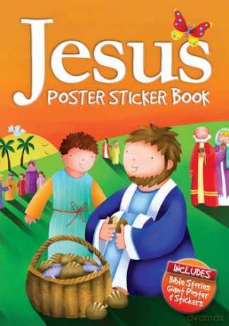 Jesus Poster Sticker Book: Candle Bible for Kids [KSIĄŻKA]