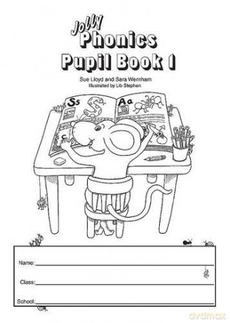 Jolly Phonics Pupil Book 1: in Precursive Letters (British English edition) (Jolly Learning) - Sara Wernham [KSIĄŻKA]