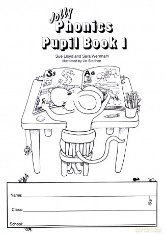 Jolly Phonics Pupil Book 1: in Precursive Letters (British English edition) (Jolly Learning) - Sara Wernham [KSIĄŻKA]
