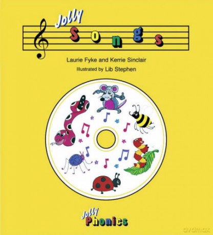 Jolly Songs: in Precursive Letters (British English edition) - Laurie Fyke [KSIĄŻKA]