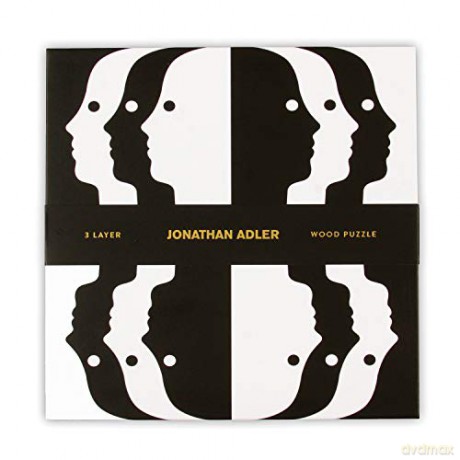 Jonathan Adler Atlas Layered Wood Puzzle [KSIĄŻKA]